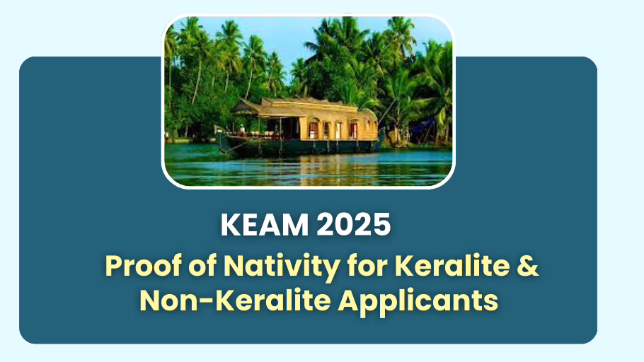 Proof of Nativity for Kerala MBBS registration 2025