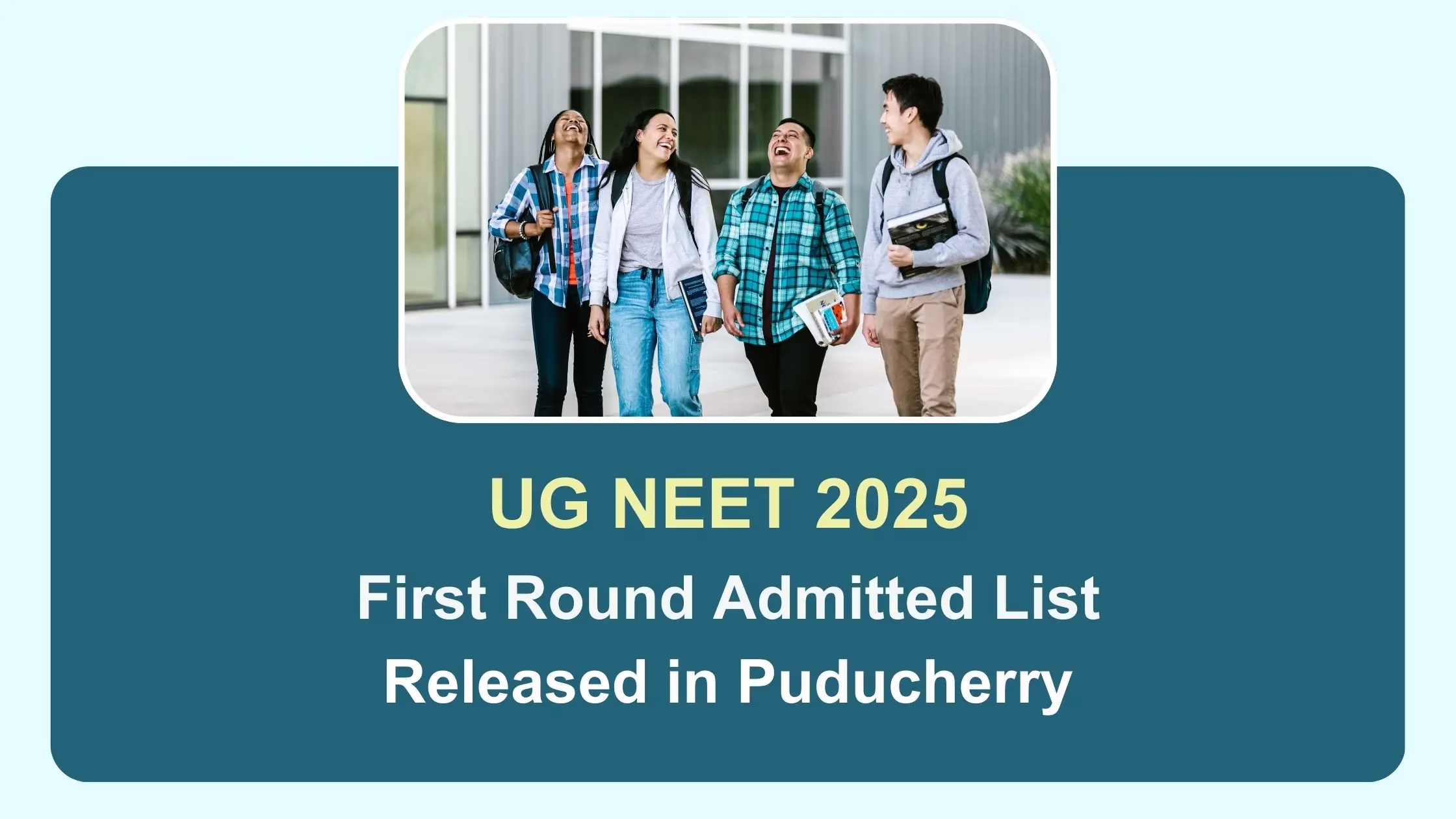 First Round Admitted List Puducherry