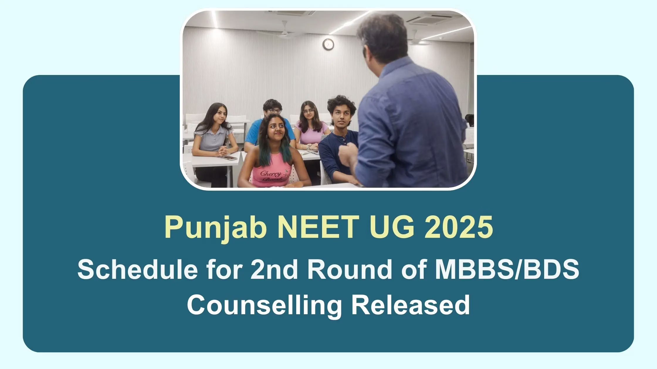 2nd Round MBBS/BDS Counselling Punjab