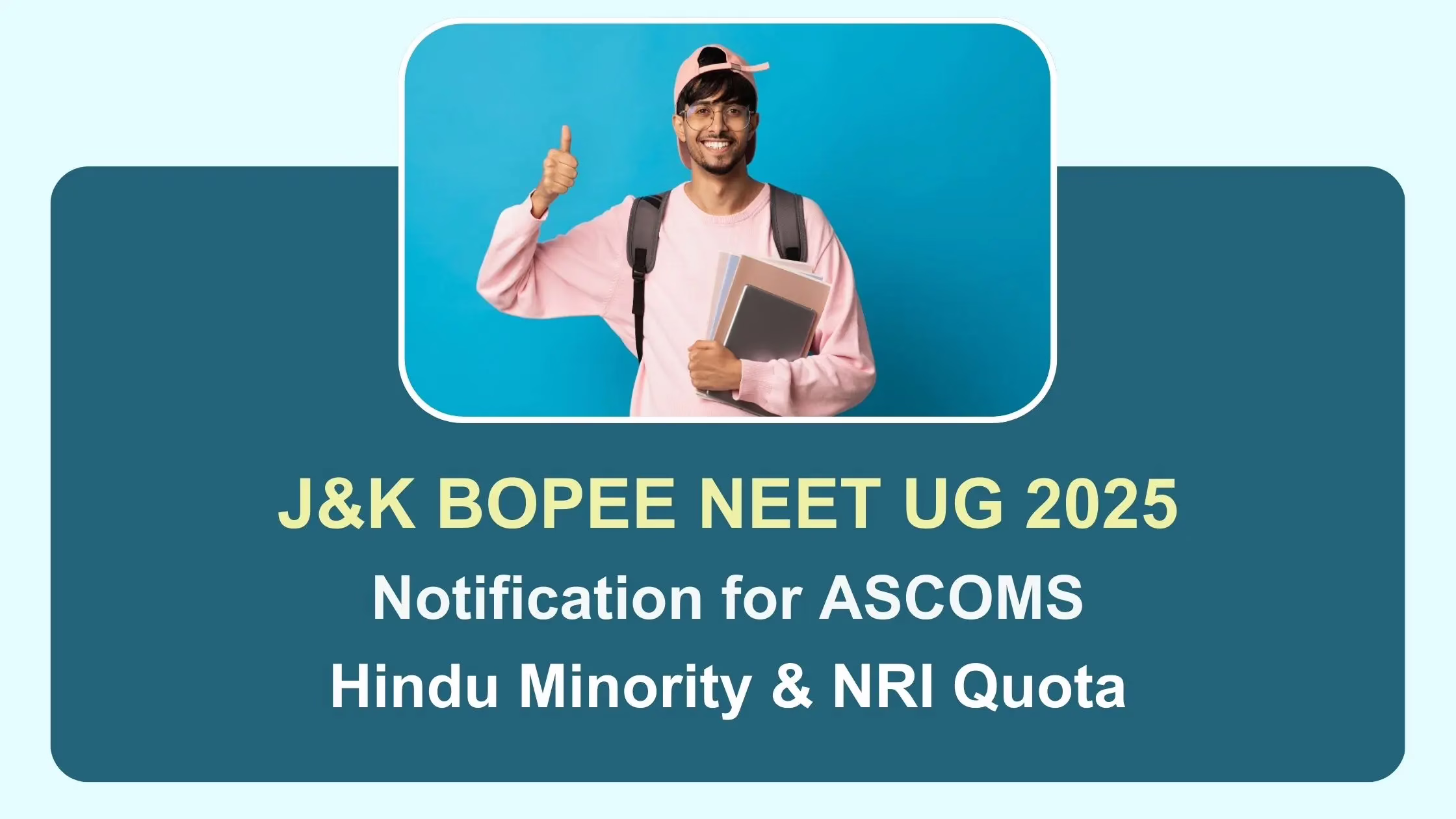 J&K BOPEE NEET UG