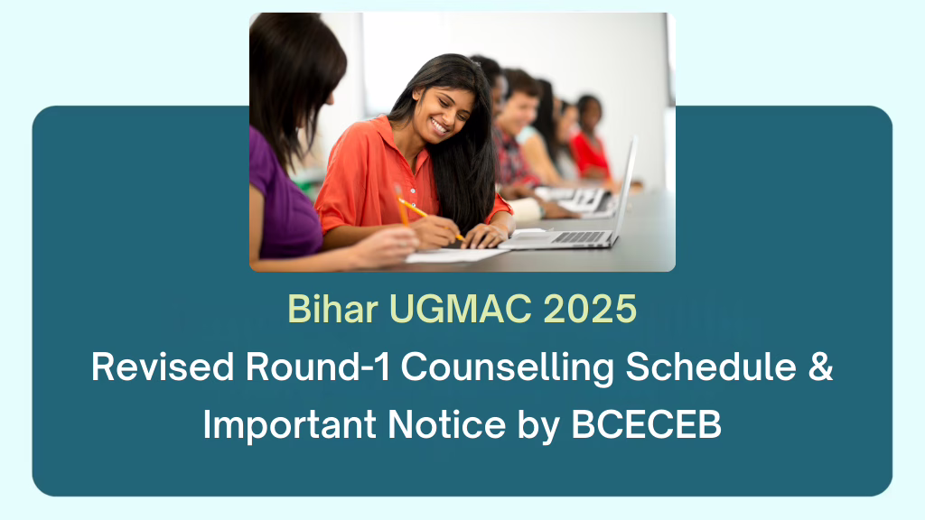 Bihar UGMAC 2025 Counselling