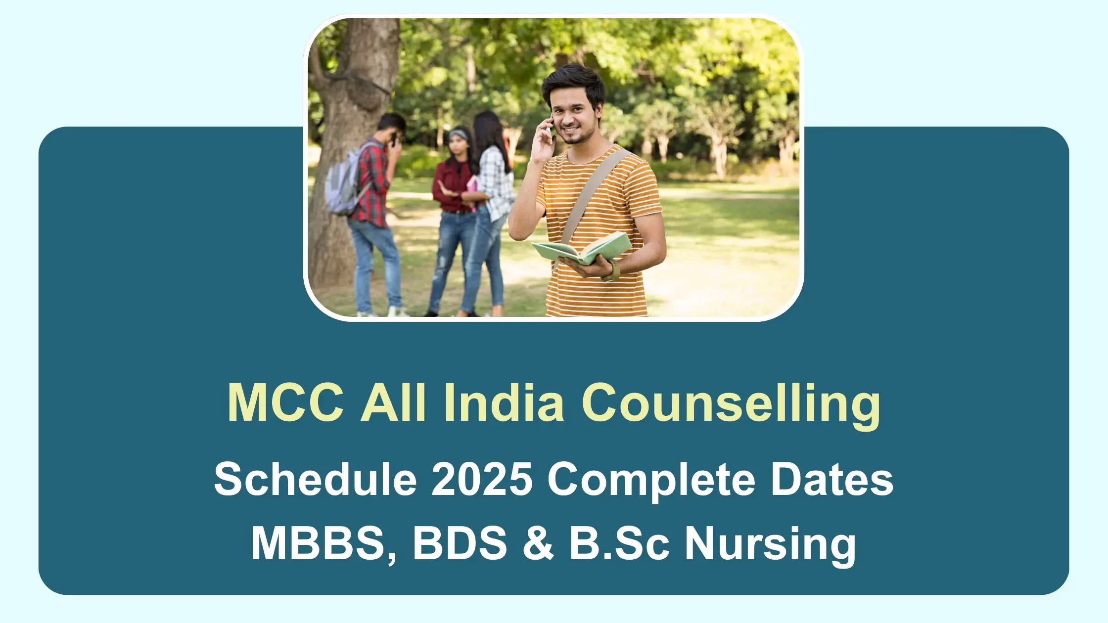 MCC All India Counselling Schedule