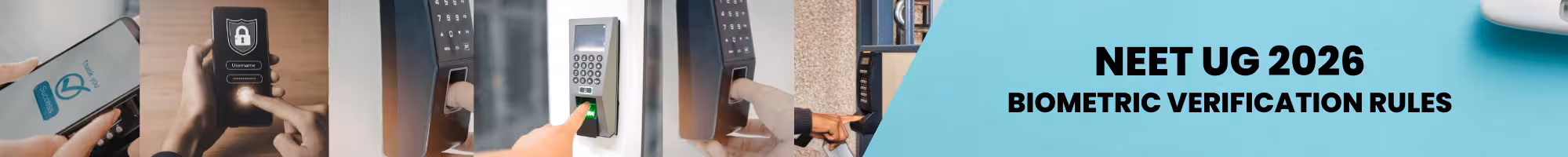 NEET biometric attendance system verification process