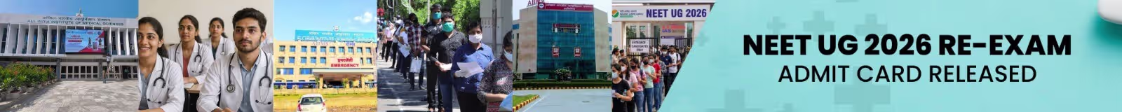 NEET UG 2026 Re-Exam Admit Card Released | Download Now