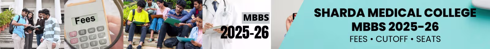 Sharda Medical College Greater Noida MBBS Admission 2025-26 Fees Seats NEET Cutoff