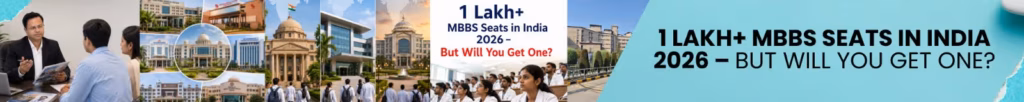 NEET UG 2026 MBBS seat matrix showing total sanctioned seats, state-wise distribution, and quota breakdown for medical college counselling in India