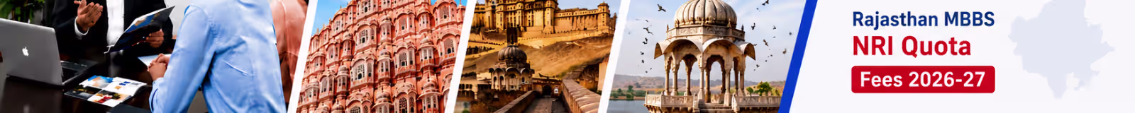 Rajasthan Government Medical College NRI quota MBBS fees 2026-27 notification