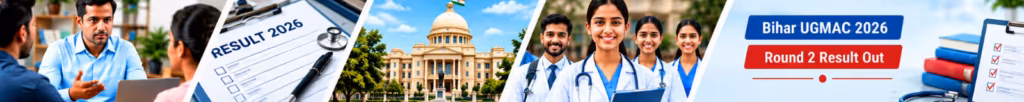 Bihar UGMAC 2026 Round 2 result and seat allotment released by BCECEB