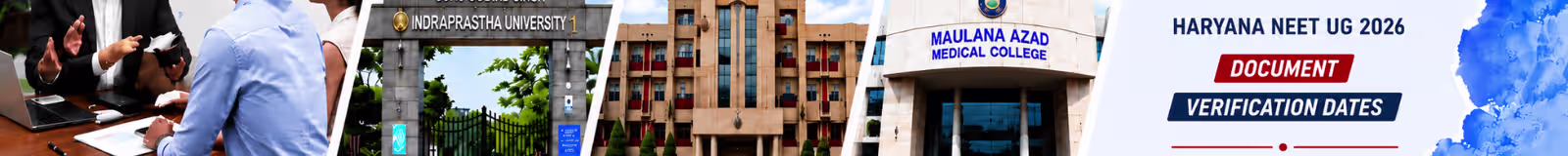 Haryana NEET UG 2026 Round 1 physical document verification schedule for MBBS and BDS admissions at UHSR Rohtak